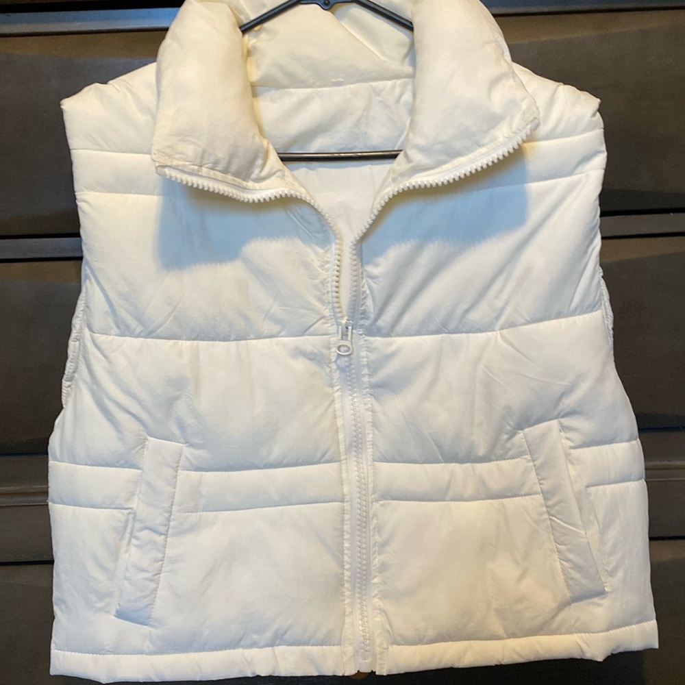 Women’s white vest